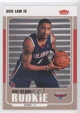 2007-08 Fleer Glossy Acie Law #220 Rookie RC