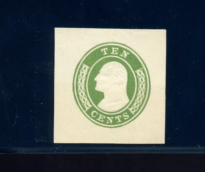 Scott # U17 Washington Unused Scarce  Cut Square (Stock U17-1) - Image 1 of 2