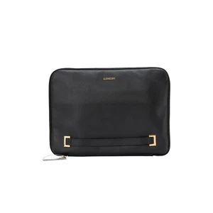 Testoni Bologna Black Karibu Calf Clutch Bag / Document Holder + PC case - Picture 1 of 6