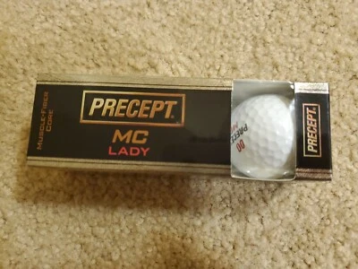Precept MC Lady Golf Balls - 3 White balls - - Image 1 of 4