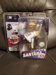 McFarlane Toys MLB Series 15 Minnesota Twins Johan Santana Figur 2006  - Bild 1 von 5