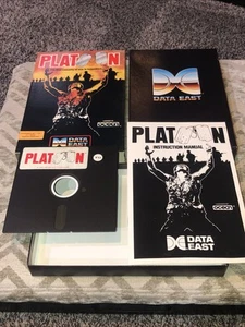 VINTAGE 1986 PLATOON VIDEO GAME from DATA EAST for COMMODORE 64 & 128 - Bild 1 von 4