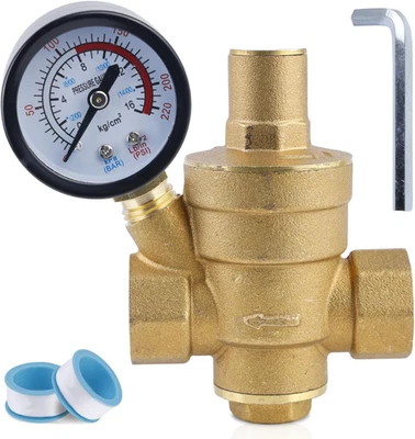 Riduttore Di Pressione Acqua 1/2 Pollice DN15, Riduttore Di Pressione Dell'Acqua - Immagine 1 di 4