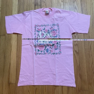 Vintage DISNEY DESIGINS DIXIE LANDINGS RESORT T-Shirt Women Size medium USA PINK - Image 1 of 4