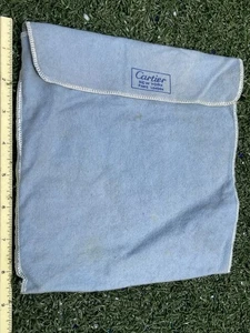 Portagioie Cartier Vintage - Panno di conservazione antiappannamento, azzurro - Foto 1 di 2