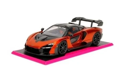 JADA TOYS, McLAREN Senna arancione - PINK SLIPS, 1/24,  JAD35900 - Immagine 1 di 4