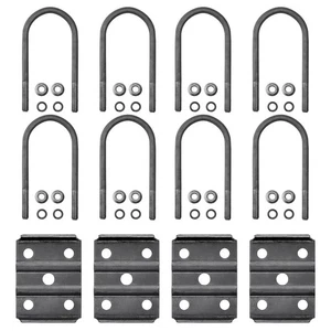 Trailer U Bolt Kit 7 inch for 5,200-7,000 lb Trailer Axle, 3" Round Axle, 1/2... - Picture 1 of 7