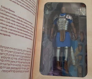 Roman Soldier BLUE Figure D13 Biblical Adventures BOOK 3 NEW - Picture 1 of 2