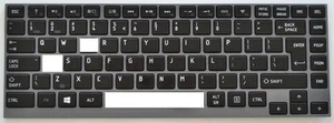 TO166 Touches pour clavier Toshiba Portege Z835 Satellite U925 U900W U940 - Picture 1 of 2