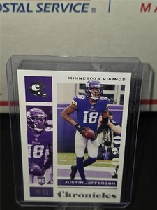2020 Panini Chronicles - Justin Jefferson #62 (RC) - Picture 1 of 2