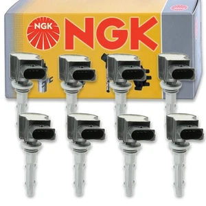 8 pcs NGK Ignition Coil for 2007-2014 Mercedes-Benz S550 5.5L 4.6L V8 - yl - Picture 1 of 5