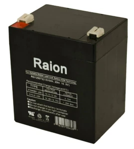 Raion Power 12V 5Ah T2 F2 Battery For National C04A - Picture 1 of 2