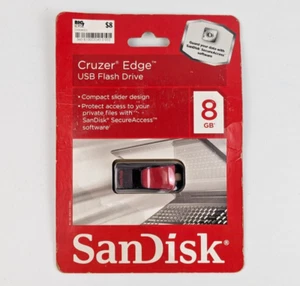 SanDisk Cruzer Edge USB Flash Drive 8GB - Photo 1/4