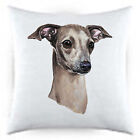 Italian Greyhound Satin Throw Pillow