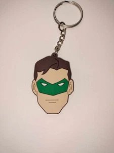 Avengers GREEN LANTERN Rubber KEY CHAIN Ring Keychain NEW - Picture 1 of 1