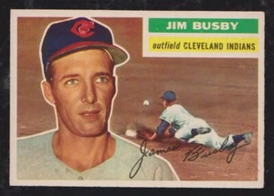 Topps Baseball 1956 #330 Jim Busby gris trasero envío gratuito **** - Imagen 1 de 1