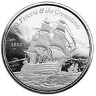 2022 Silver 1 oz EC8 St Vincent Grenadines War Ship Coin BU