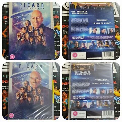 picard the final season dvd complete season 3 star trek sci fi brand new  - Image 1 of 4