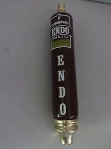 Mango de grifo de cerveza de cerámica Cottonwood Endo India Pale Ale ligeramente usado 11" Canadá - Imagen 1 de 5