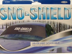  Lot (2)  SNO Shield ICE SNOW FROST WINDSHIELD PROTECTORS SNOW SHIELD - Bild 1 von 2