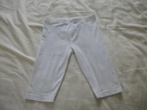 Next Girls White Cropped Leggings Size Age 7, 122cm, Good Condition! - Picture 1 of 1