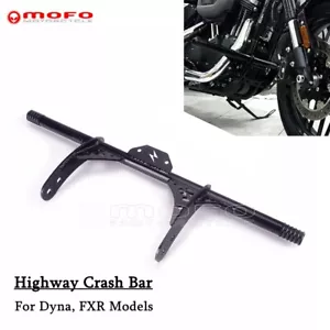 Barra de choque protectora de motor delantera para Harley Dyna Low Rider FXDL Fat Bob FXDF FXDB - Imagen 1 de 8
