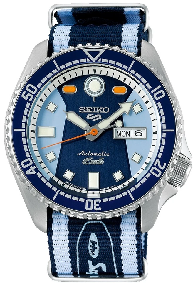 New Seiko 5 Sports 55th Anniversary Super Cub Limited Edition Watch SRPK37 - Image 1 of 1