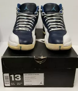 2012 Air Jordan 12 XII Retro Herren Gr. 13 Obsidian/Französisch blau 130690-410 - Bild 1 von 12