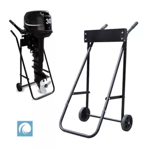 Soporte de carro de motor fueraborda para motor de costilla de barco. 70 kg de capacidad de carga de alta resistencia - Imagen 1 de 6