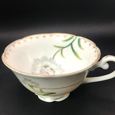 vintaPrincess china OCCUPÉE Japon délicate tasse à thé blanche 1945-1949 peinte à la main