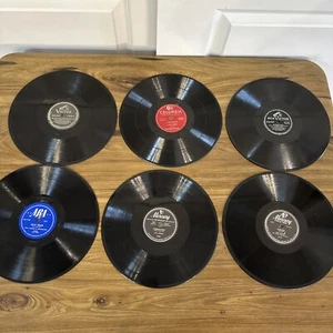 Lot Of 6 Vintage 1940s BIG BAND/SWING Records 78rpm 10” #3 - Picture 1 of 24
