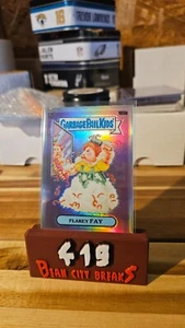 Garbage Pail Kids Chrome Series 4 Refractor Flakey Fay #165b - Picture 1 of 1