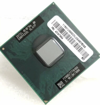 Intel Core 2 Duo T8100 2.1GHz Dual-Core 3M SLIDEP BGA479 PGA478 Notebook CPU - Image 1 of 4