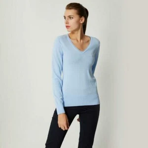 NWT Golfino Ladies ANITA PULLOVER 2318021 4318021 543 Blue Sz 2 4 6 8 10 12 NEW