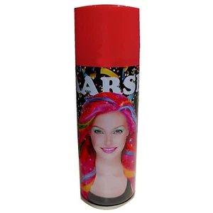 150ml Metallic Haarspray ROT Colorspray bunte Haarfarbe Karneval auswaschbar - Bild 1 von 4