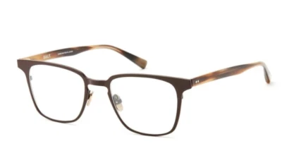 SAL. Monturas de gafas ópticas LOU marrón metal 51-20-150 TITANIO hechas en Japón Foto 1 de 4