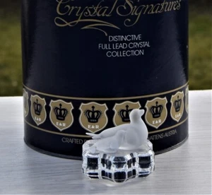 SEAL with PUP  Ebeling & Reuss Swarovski #69101 in original box 1986-88 Yenawine - Picture 1 of 6