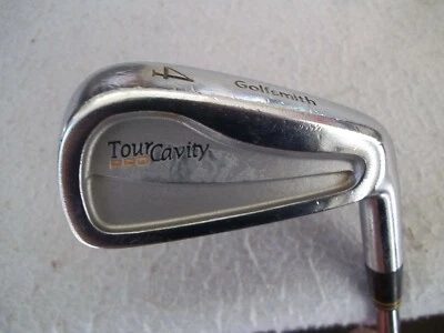 GOLFSMITH TOUR CAVITY PRO 4 IRON DYNALITE SENSICORE STIFF STEEL 39.5" MEN RH +1" - Image 1 of 4
