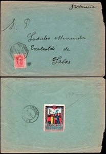 Asturias - Edi o 317 - Mat "AMB Sos del Rey" + al dorso viñeta "La Felguera..." - Imagen 1 de 1