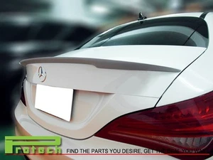 Unpainted MB 13-15 C117 D-Style Trunk Spoiler Lip Wing CLA180 CLA250 Sedan 4Dr - Foto 1 di 3