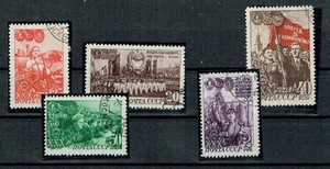 Sowjetunion Mi.Nr. 1280 - 1285 gestempelt ohne 1284 - Picture 1 of 1