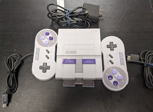 Nintendo Super NES Classic Edition Video Game Console - Gray