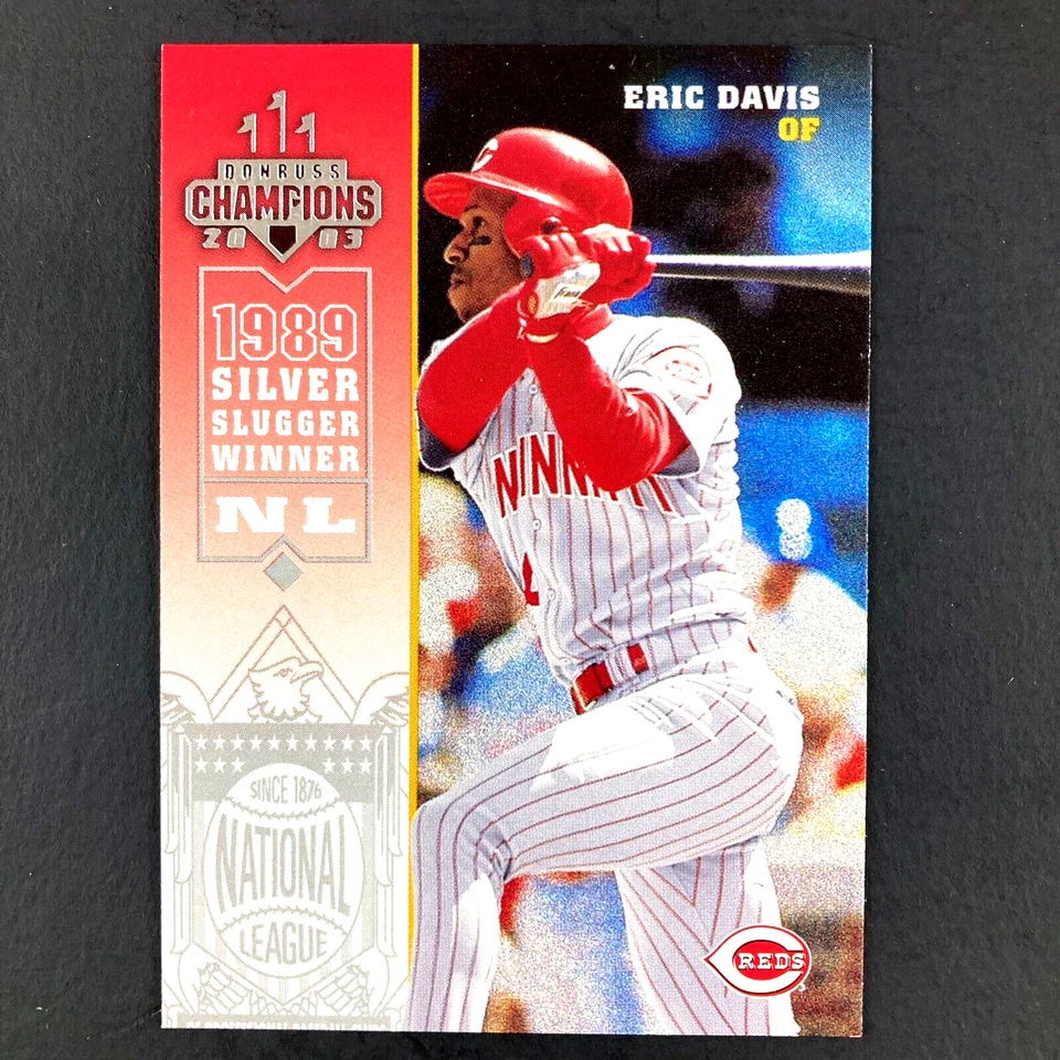 Eric Davis 2003 Donruss Champions Card #71 MLB Cincinnati Reds - Image 1 of 2