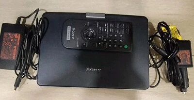 Sony DVP-FX810 Portable CD/DVD Player Swivel Screen, Cords & Remote. No Battery - Image 1 of 2