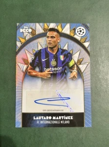 Lautaro Martinez /49 - Auto Autograph - Topps Deco 24/25 - Inter Internazionale - Zdjęcie 1 z 2