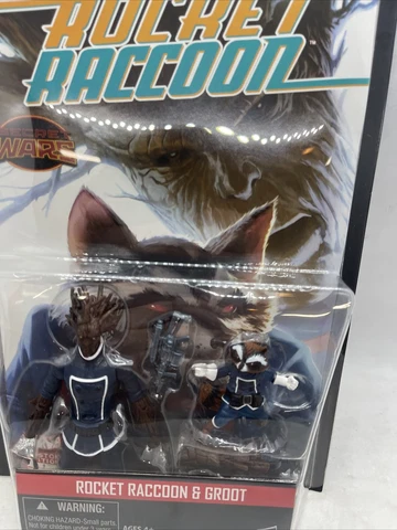 Rocket raccoon & Groot - Marvel Legends Series - Special Edition Comic Book NEW Cover