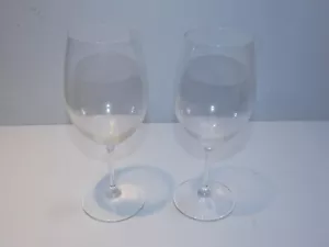 Riedel Pair Oversized Stem Wine Glasses - Picture 1 of 7