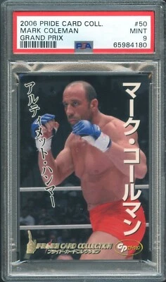 Pride Card Collection 2006 Mark Coleman #50 PSA 9 Foto 1 de 2