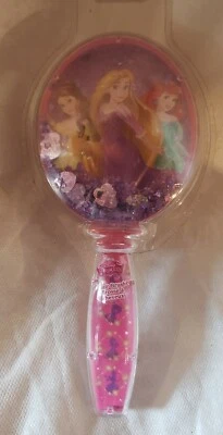 Pincel cheio de glitter princesa Disney, novo! - Imagem 1 de 3