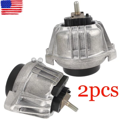 2Pcs Engine Motor Mount Mounts Fits For 2008-2013 BMW 128i 2006-2013 A2211676033 - Изображение 1 из 4